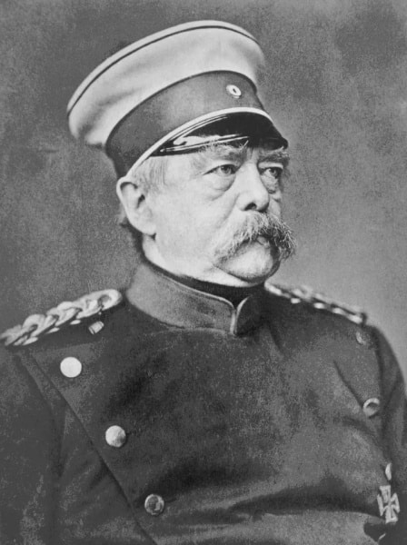 Portrét Otto von Bismarcka.