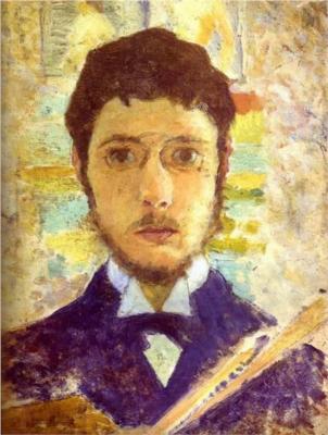 Malovaný autoportrét Pierre Bonnarda