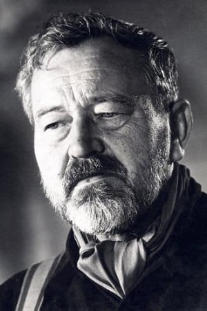 Černobílá fotografie obličeje Jana Wericha.