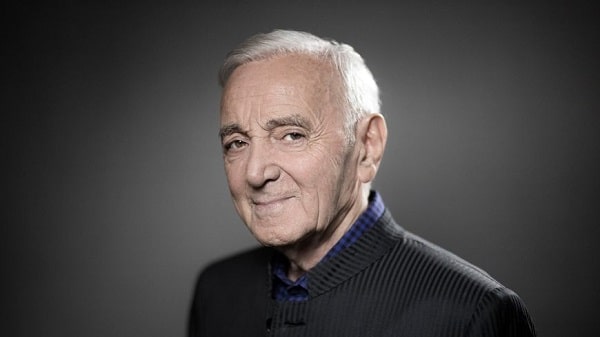 Fotografie šansoniéra Charlese Aznavoura