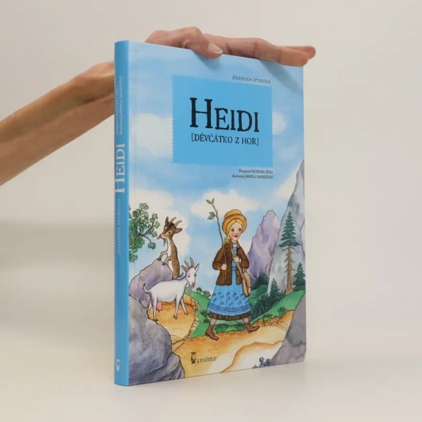 Obal knihy Heidi, děvčátko z hor.