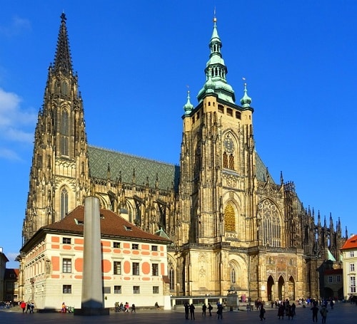 Katedrála svatého Víta, Václava a Vojtěcha v Praze.
