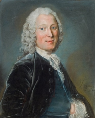 Malovaný portrét Pierra-Augustina Carona de Beaumarchaise