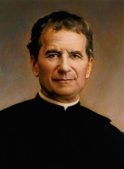 Portrét svatého Jana Bosca