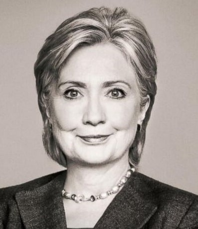 Portrét Hillary Clinton