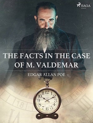 Titul knihy "Fakta případu monsieura Valdemara" od Edgara Allana Poea. 