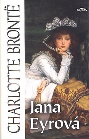 Přebal knihy "Jana Eyrová" od Charlotte Brontë.
