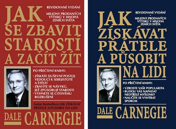 Přebaly knih Dalea Carnegieho