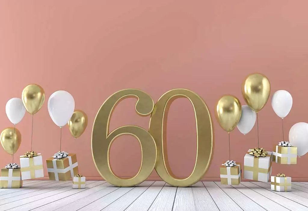 Oslava 60. narozenin.